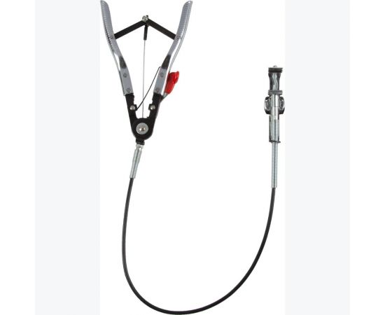 Клещи щипцы для пружинных хомутов с гибким захватом WIEDERKRAFT WDK-214340 – изображение 2