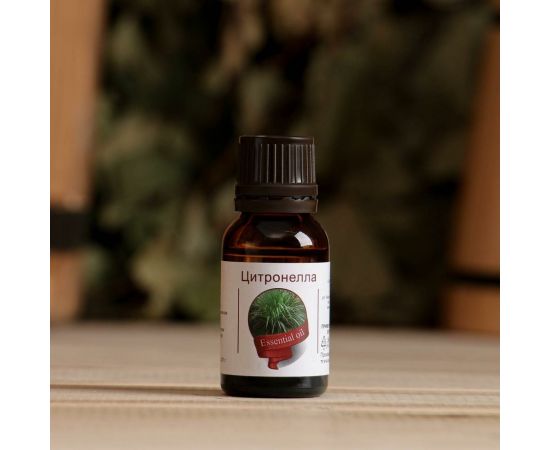 Эфирное масло СИМАЛЕНД Цитронелла 15 мл, флакон-капельница 3716207 – изображение 2