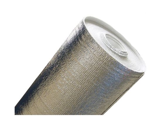 Отражающая теплоизоляция для теплого пола Алюфом PE 5 мм, 1x25 м 24255 – изображение 2