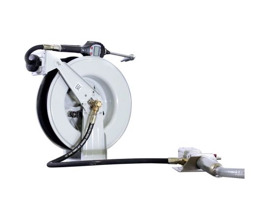 Комплект для раздачи масла из бочек KraftWell настенный, с катушкой KRW1742S – изображение 2