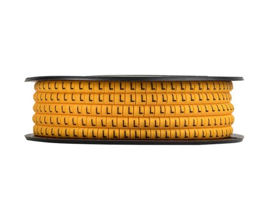 Кабельный маркер EKF PROxima 6,0 мм2, L, 350 штук, ЕС-3 plc-KM-6-L – изображение 3