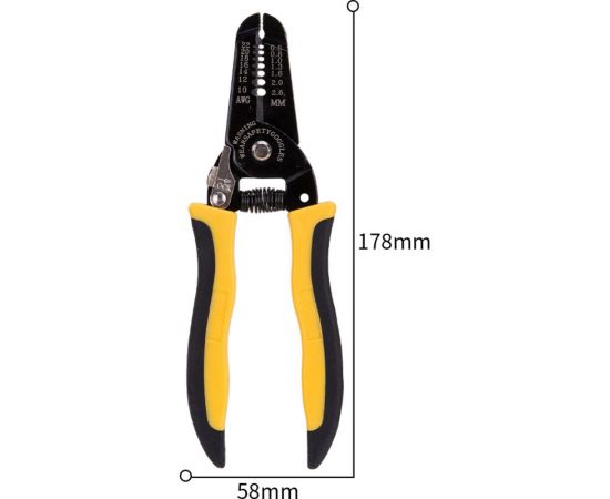 Многофункциональный стриппер DELI DL2607 0,6-2,6 мм 98343 – изображение 3