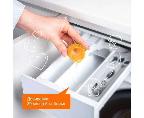 Кондиционер для белья Synergetic ЦИТРУСОВАЯ ФАНТАЗИЯ 1 л 4623722258212 – изображение 4