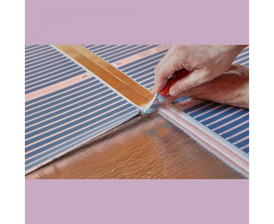 Отражающая теплоизоляция для теплого пола Алюфом PE 5 мм, 1x25 м 24255 – изображение 5