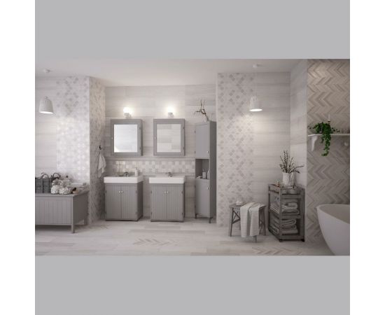 Керамогранит LB CERAMICS Норданвинд 6264-0067 (серый; 20х60 см; 8 шт.; площадь упаковки 0,96 кв.м) СК000037379 – изображение 9