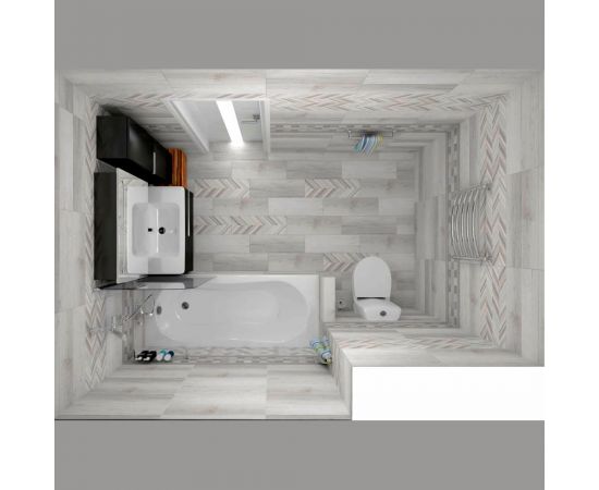 Керамогранит LB CERAMICS Норданвинд 6264-0067 (серый; 20х60 см; 8 шт.; площадь упаковки 0,96 кв.м) СК000037379 – изображение 10