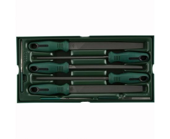 Инструментальный лоток Sata набор напильников и надфилей 8 предметов 09910 