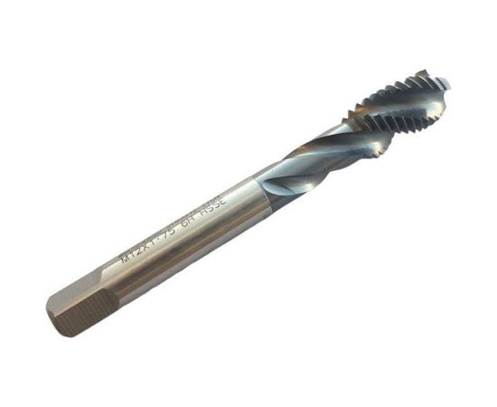 Метчик Partner M12x1.75 HSSE спиральная канавка 38, H6, TiAlN (серия TS01) 317120 