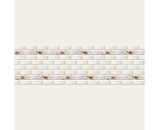 Кухонная панель ООО Пластмаркет Нежность (ПВХ; 600x2000 мм) 4680009856301 