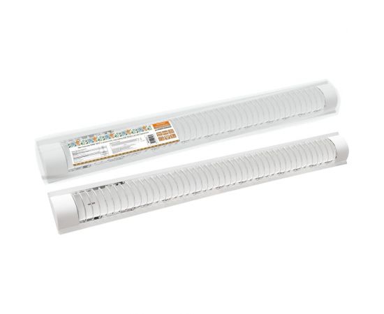 Светильник TDM СПО 3017 с решеткой, под лампу LED Т8/G13 2х120 Народный SQ0327-0411 