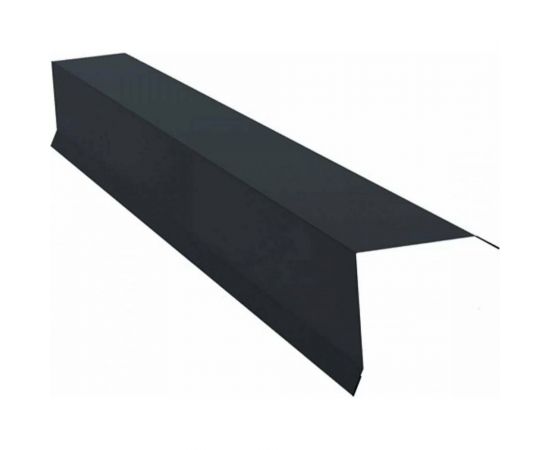 Торцевая планка Технониколь (пластизол; RAL 7005 серая; 1 шт) TN569202 