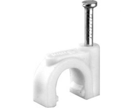 Пластиковая круглая скоба Volsten 6 мм 50 шт. V02-6W-1-06-050 9542 