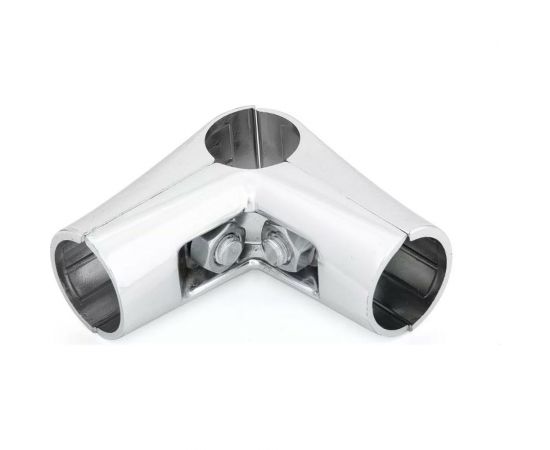 Угловой соединитель 3-х труб Palladium JF-16 CP СТ-00001051 