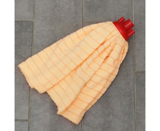 Насадка для швабры Доляна Юбочка цельная микрофибра, 150 грамм, цвет микс 1382136 