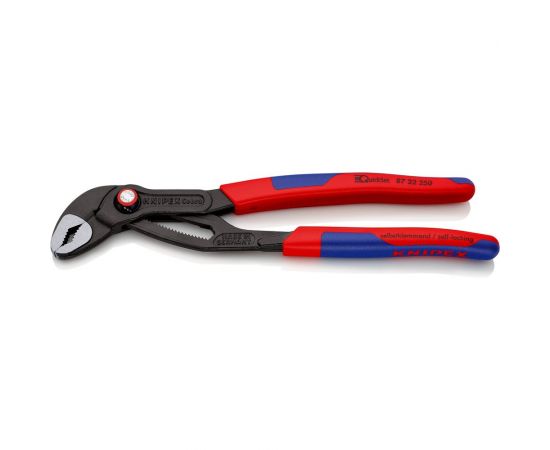 Захватные клещи Knipex Cobra QuickSet, 50 мм (2""), 250 мм, 2К ручки, KN-8722250SB 