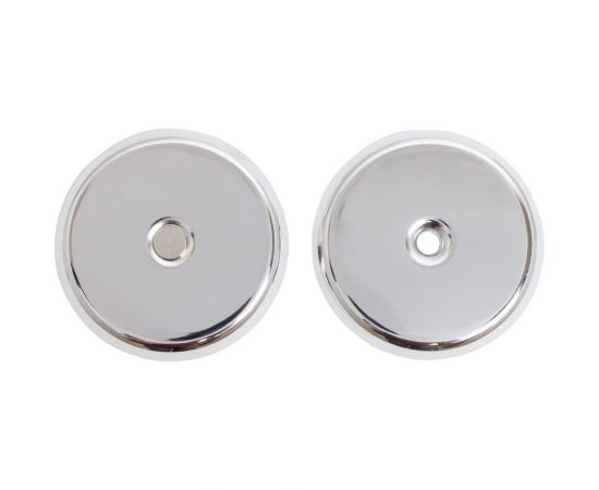 Глухая накладка для финских дверей Аллюр 027O-50 CP хром 14051 