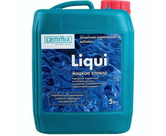 Жидкое стекло CEMMIX Liqui 5 л 529031 