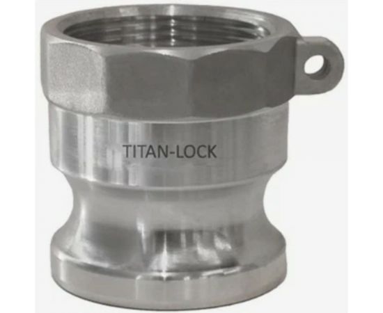 Алюминиевый камлок TITAN LOCK типа А серия EcoLine, ниппель внутр. резьба BSP 3/4"" TL75AAL-EL 