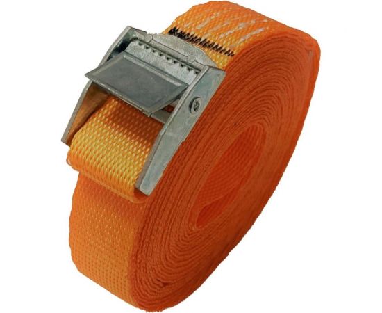 Стяжной ремень для крепления груза АБСОЛЮТ 0,4/0,8 т, кольцевой, L=2,5 м, пружинный замок 7930121030934 