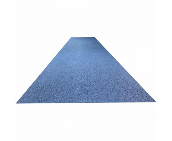 Покрытие из резиновой крошки АМОРТЕКС (1500x3000x10 мм; цвет синий) 0063 
