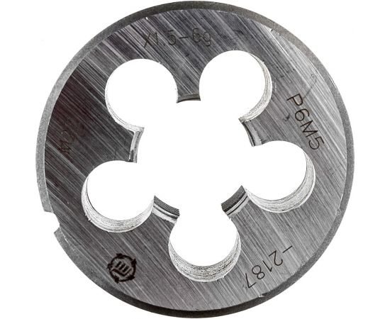 Плашка М 22 х1.5 Р6М5 6g ТМ Туламаш 137182 – изображение 2