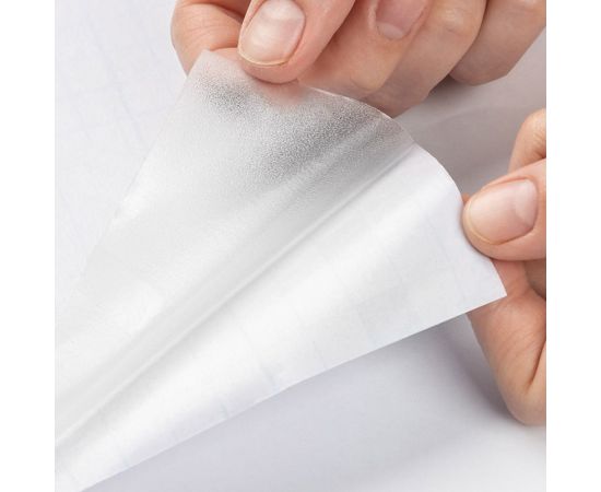 Пленка самоклеящаяся витражная Рыжий кот 0,45x2м, матовый прозрачный 104322 – изображение 2