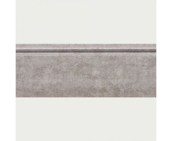 Напольный плинтус Decor-Dizayn ударопрочный влагостойкий цвет серый бархат 100Х16Х2400 мм 701-25 – изображение 2