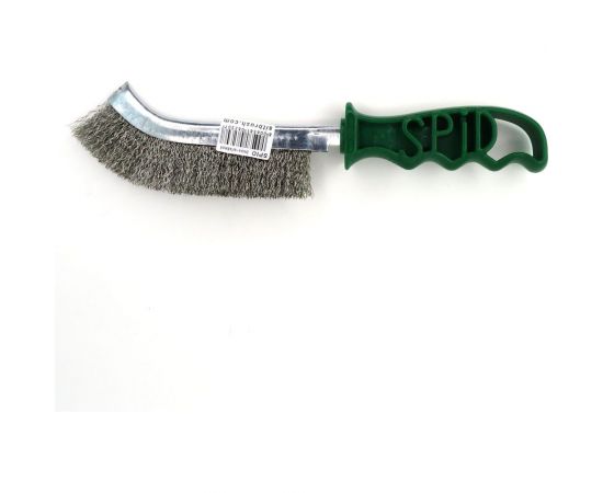 Ручная универсальная корщетка SIT 245x135, ворс гофрированная нержавеющая сталь 0,30 0011 – изображение 2