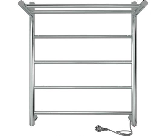 Полотенцесушитель INDIGO Line electro с полкой, 60/50 (скр.монтаж, унив.подкл.R/L, полиров.) LСLE60-50PR – изображение 2