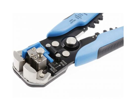 Автоматические клещи для зачистки проводов HOEGERT TECHNIK 0,25 до 6.0 мм2 HT1P184 – изображение 2