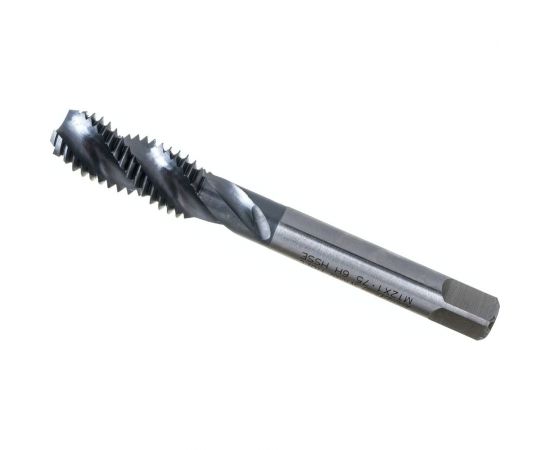 Метчик Partner M12x1.75 HSSE спиральная канавка 38, H6, TiAlN (серия TS01) 317120 – изображение 2