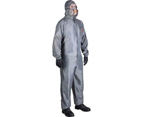 Малярный многоразовый комбинезон с покрытием Teflon JetaSafety размер L/50-52 JPC95g-L – изображение 2