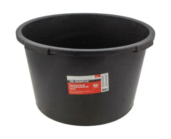Строительный таз MATRIX круглый, усиленный, 60 л 81468 – изображение 3