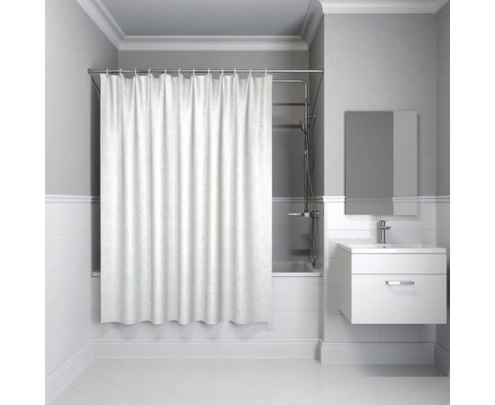 Штора для ванной комнаты IDDIS 200х180см полиэстер B53P218i11 – изображение 3