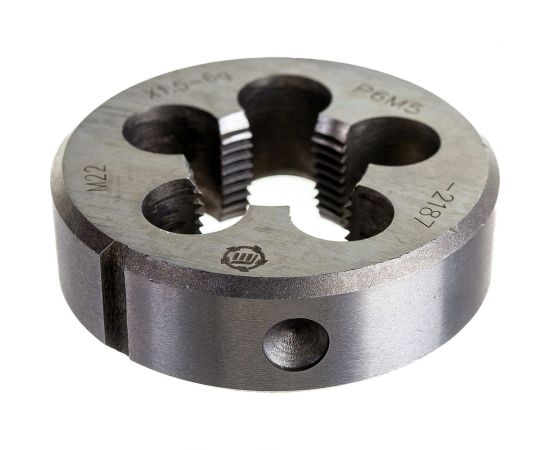 Плашка М 22 х1.5 Р6М5 6g ТМ Туламаш 137182 – изображение 3