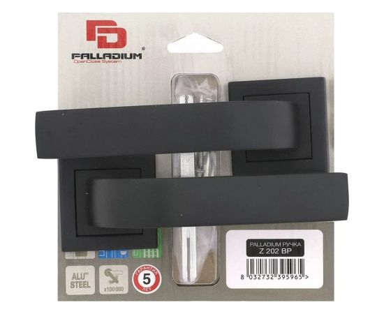 Дверная ручка Palladium Z 202 BP СТ-00000961 – изображение 3