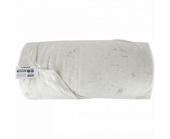 Техническое полотно ЛАЙМА плотное, светлое, 0.75х50 м, шаг 2.5 мм, уборка/обтирка Премиум 603911 – изображение 3