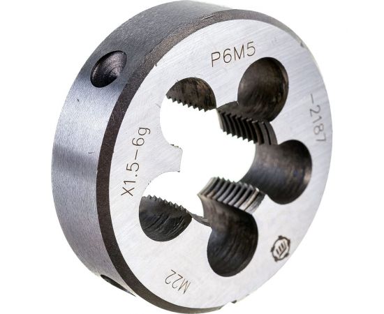 Плашка М 22 х1.5 Р6М5 6g ТМ Туламаш 137182 – изображение 4