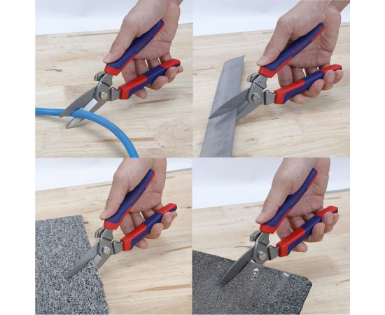 Универсальные кованые ножницы WORKPRO 200 мм WP214009 – изображение 4