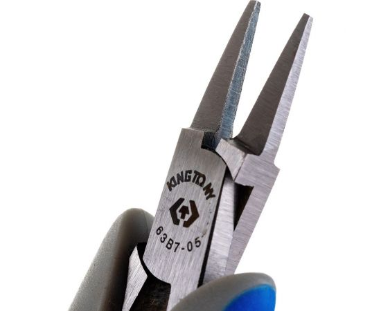 Плоскогубцы с прямоугольным сечением губок, длина 125 мм KING TONY 63B7-05 – изображение 4