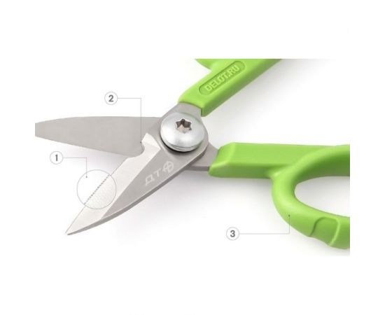 Ножницы электрика Дело Техники 140 мм, в пластиковом чехле 462140 – изображение 4