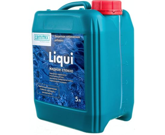 Жидкое стекло CEMMIX Liqui 5 л 529031 – изображение 4