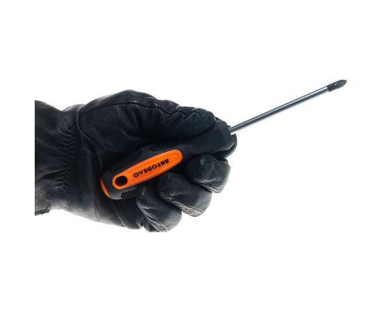 Крестовая отвертка АвтоDело PH2x100 мм на держателе 30660 11722 – изображение 5