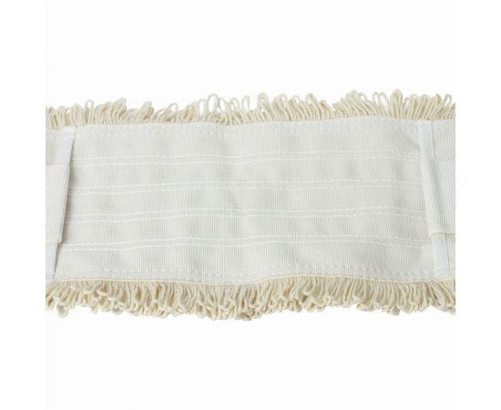 Плоская насадка МОП для швабры/держателя ЛАЙМА EXPERT 50 см, уши/карманы, нашивной хлопок 605304 – изображение 5