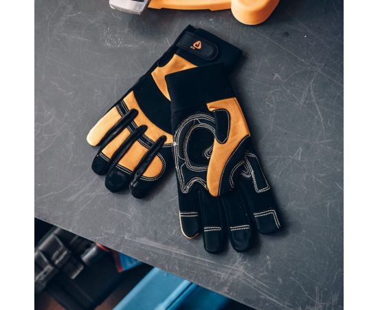 Антивибрационные перчатки Jeta Safety JAV01-VP, р. 11/ХХl, черно-желтые JAV01-VP-11/XXL – изображение 5