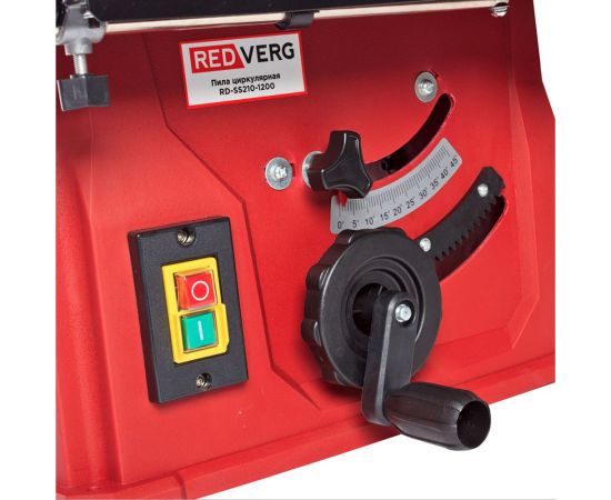 Настольная циркулярная пила REDVERG RD-SS210-1200 6622977 – изображение 5