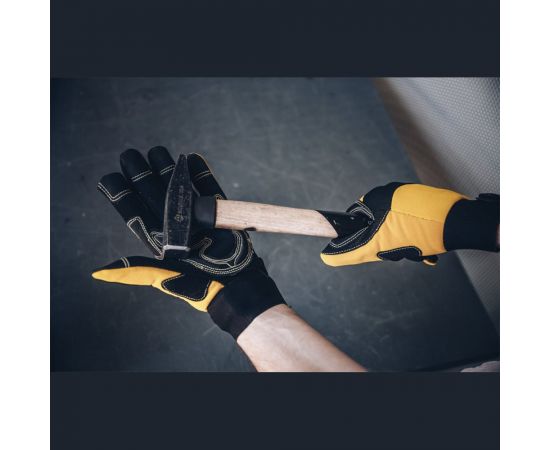 Антивибрационные перчатки Jeta Safety JAV01-VP, р. 11/ХХl, черно-желтые JAV01-VP-11/XXL – изображение 7