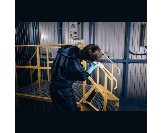 Малярный многоразовый комбинезон с покрытием Teflon JetaSafety размер L/50-52 JPC95g-L – изображение 8