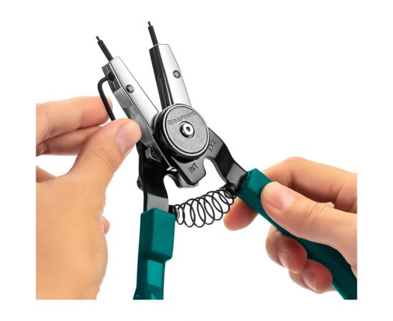 Съемник стопорных колец KRAFTOOL Universal 8-in-1 внешний/внутренний, 6-в-1 22813 – изображение 8