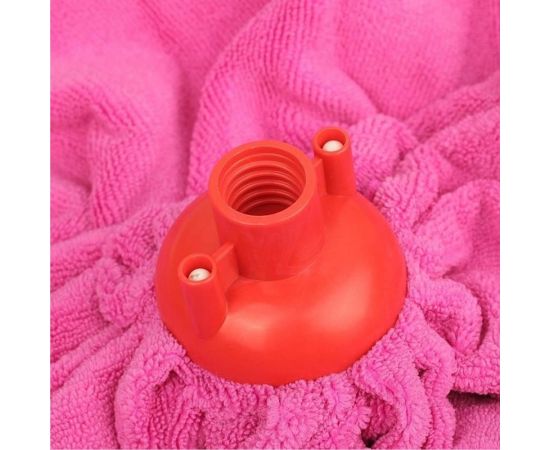 Насадка для швабры Доляна Юбочка цельная микрофибра, 150 грамм, цвет микс 1382136 – изображение 9